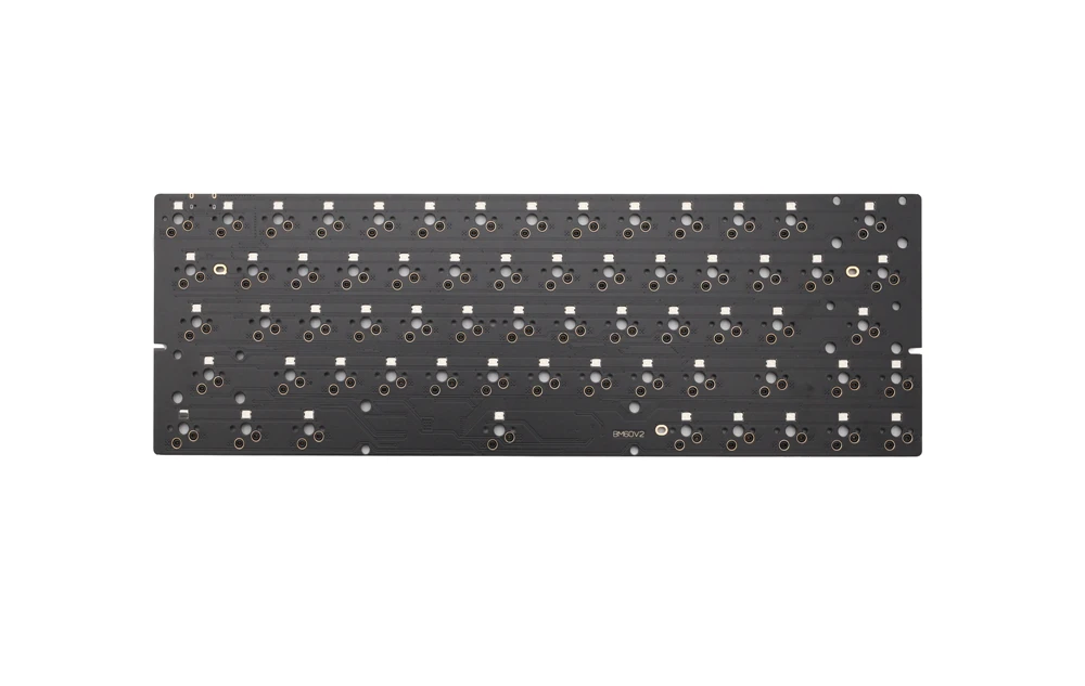 60% Gh60 Hot Swappable Aangepast Mechanisch Toetsenbord Bm60 V2 Bm60v2 Met Pijltoets Pcb-Programma Via Volledige Rgb Switch Underglow Type C