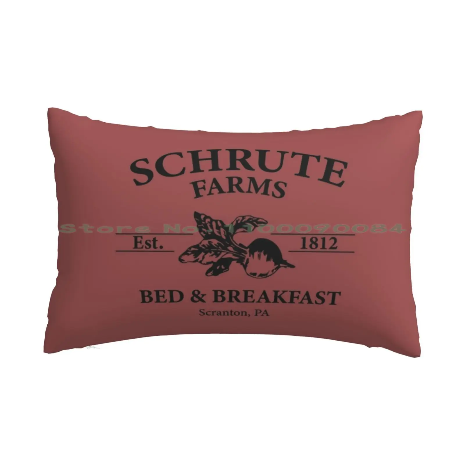 Schrute Farms B&b Pillow Case 20x30 50*75 Sofa Bedroom Schrute Farms Bed Breakfast Scranton Pennsylvania Beets Bears Battlestar