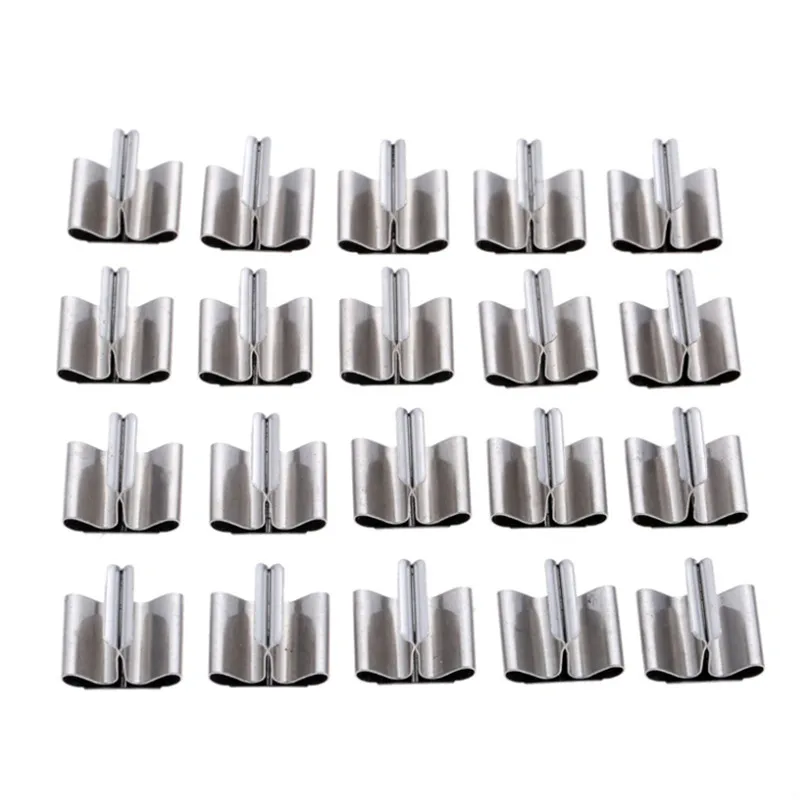 50pcs/sets Wood Candle Wicks Base Clip Iron Aromatherapy Candles Making tools DIY for wicks Materials Holder Stand Handmade kits