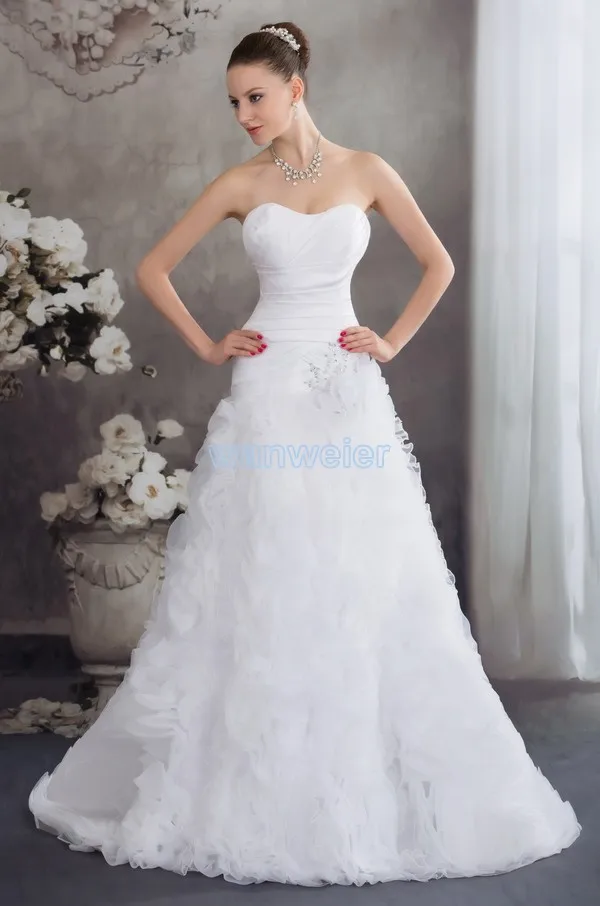 free shipping real photo new arrival handmade custom bride ever pretty plus size abendkleid 2021 fashion Bespoke Wedding Dresses