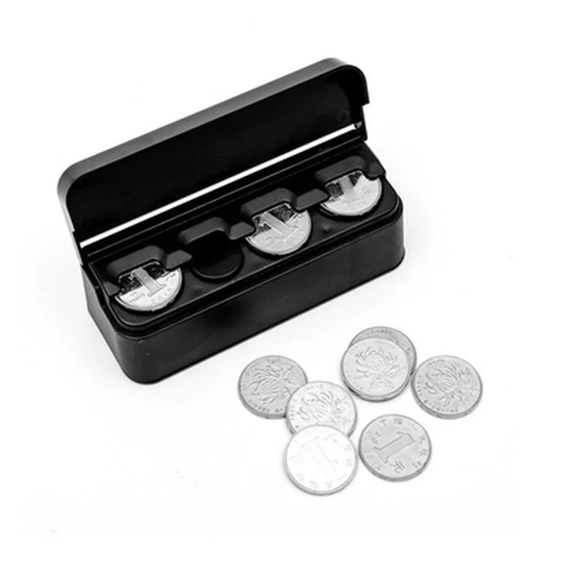 Creative Storage Coins Purse Storage Box Euro Coin Dispenser Coin Holder Case High Quality Wallet Holders Money Boxes