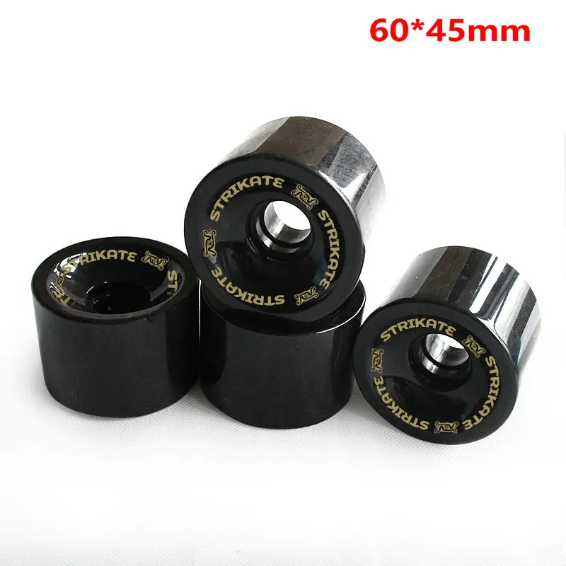 STRIKATE Neue Longboard Räder 78A 70*51mm Skateboard PU Räder 4 stücke Weiche Longboard Räder 60*45mm