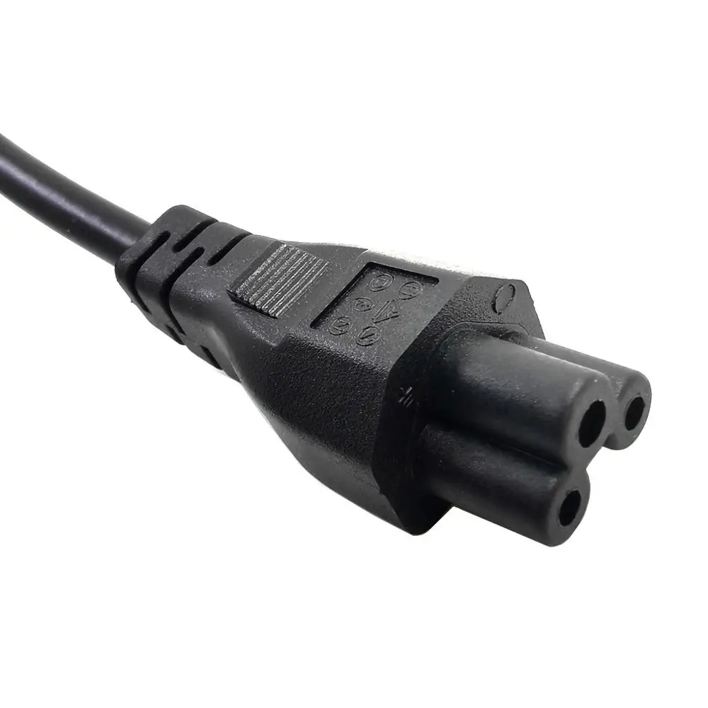 US to IEC 320 C5 Power Adapter Lead Cable For Laptop Notebook Universal  AC Power Cord 250V 1.2m