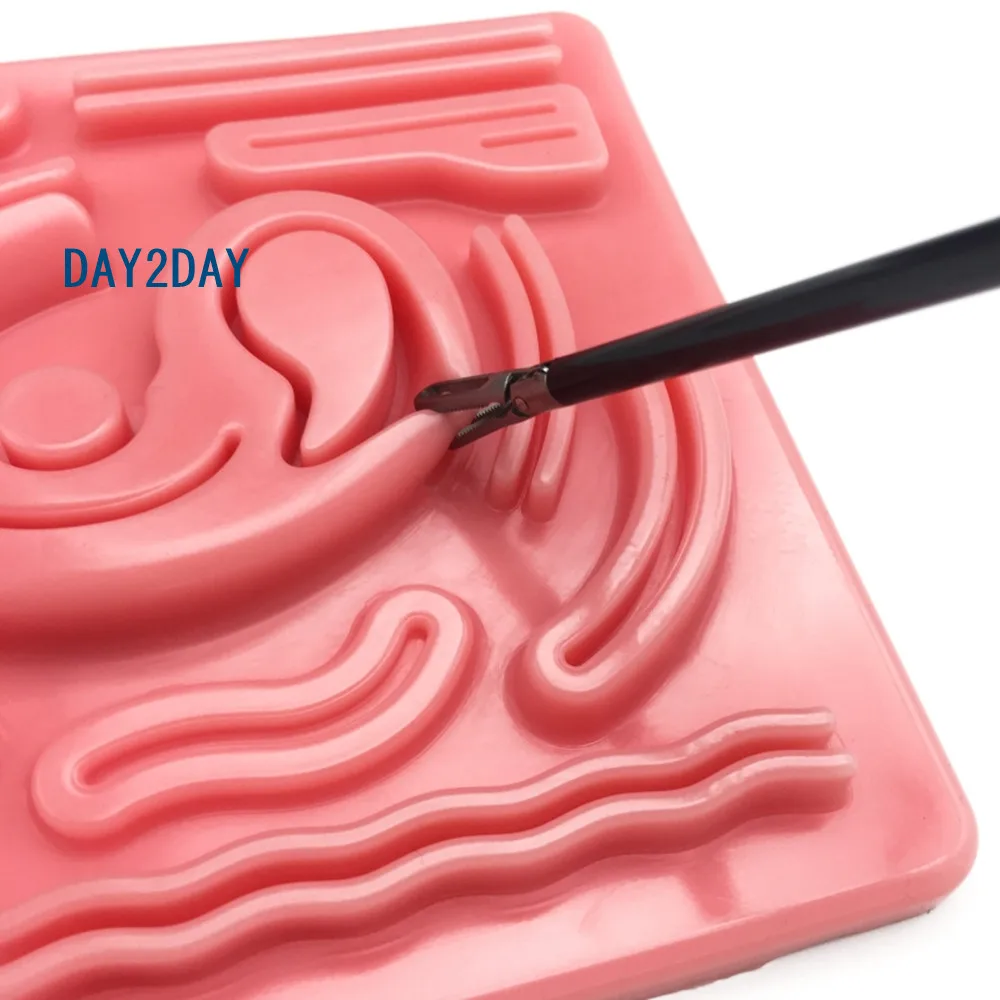 Skin Suture Training model 3D Silicone Laparoscopic Simulation Stitching Module reusable For Teaching Demonstrations 1pcs