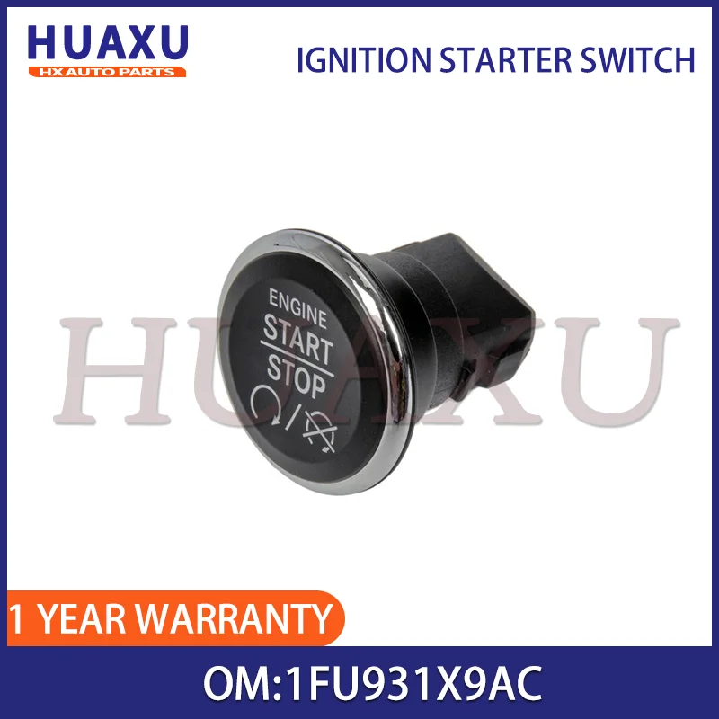 

1FU931X9AC One-Click Start Switch Ignition Button For Jeep Grand Cherokee Dodge CHRYSLER TOWN &COUNTRY 300 RAM C/V 3.6L 33370101