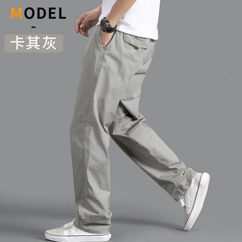 New Cargo Pants Loose Straight Oversize