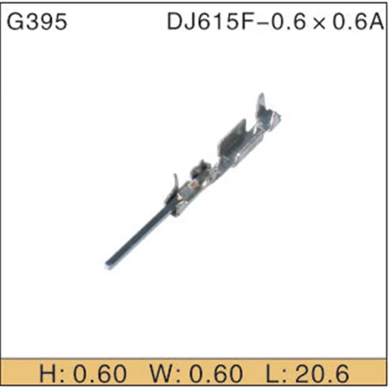 

Free shipping 1000pcs Car Electronics & Motorcycle Accessories & Parts G395 male terminal connector