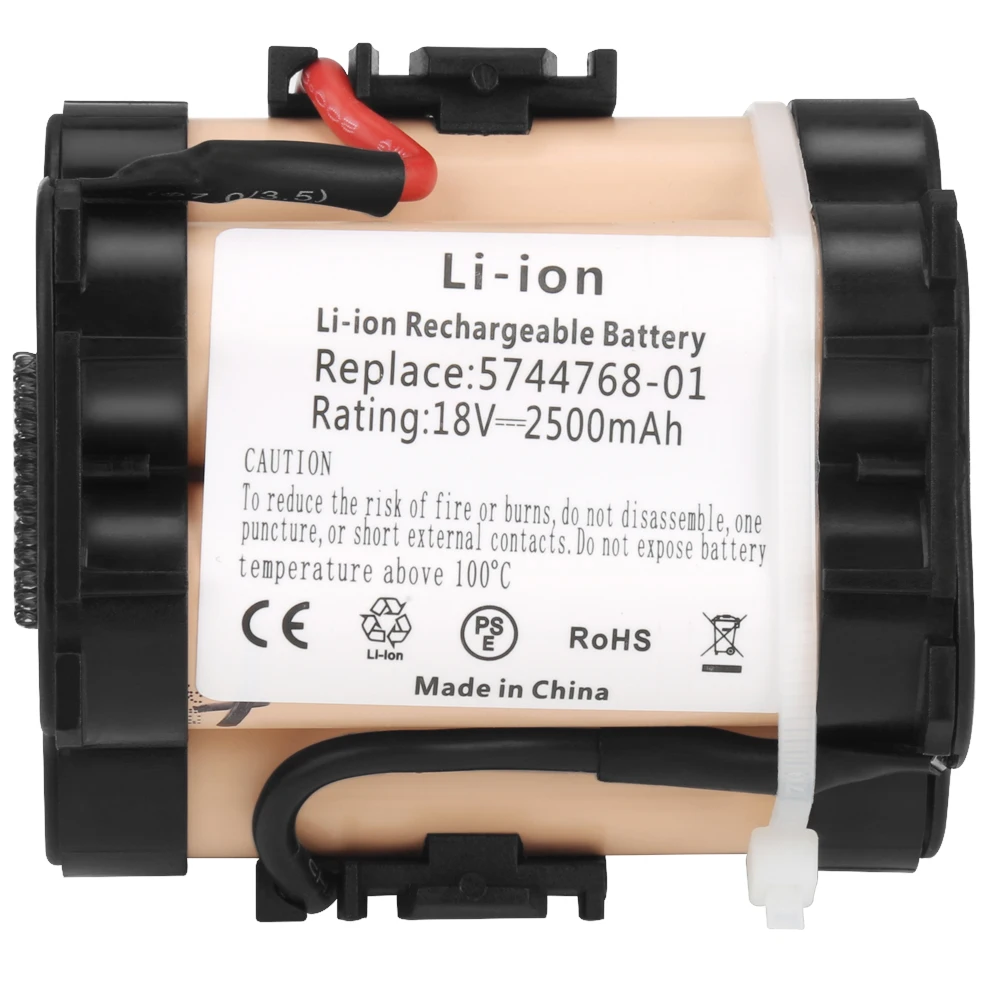 2000mAh/2500mAh Battery for Gardena Mahroboter R40Li,R45Li,R70Li,R80Li,R38Li,R50Li,R75li,R40,R50,R70,R80