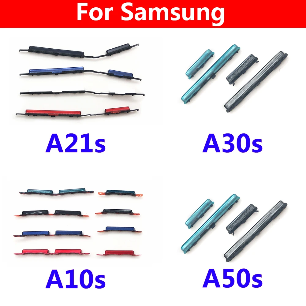 New Power Button + Volume Side Button Key For Samsung A10S A107F A20S A207F A21S A217F A30S A307F A50S A507F A21s