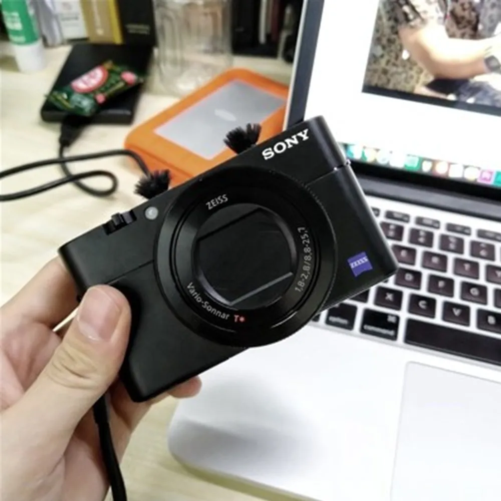 10PCS Kucing Mati Micromuff Asli Angin Saringan untuk SonyDSCRx100 RX100IV RX100M5wind Muff Mikrofon Cover untuk Seri Sony