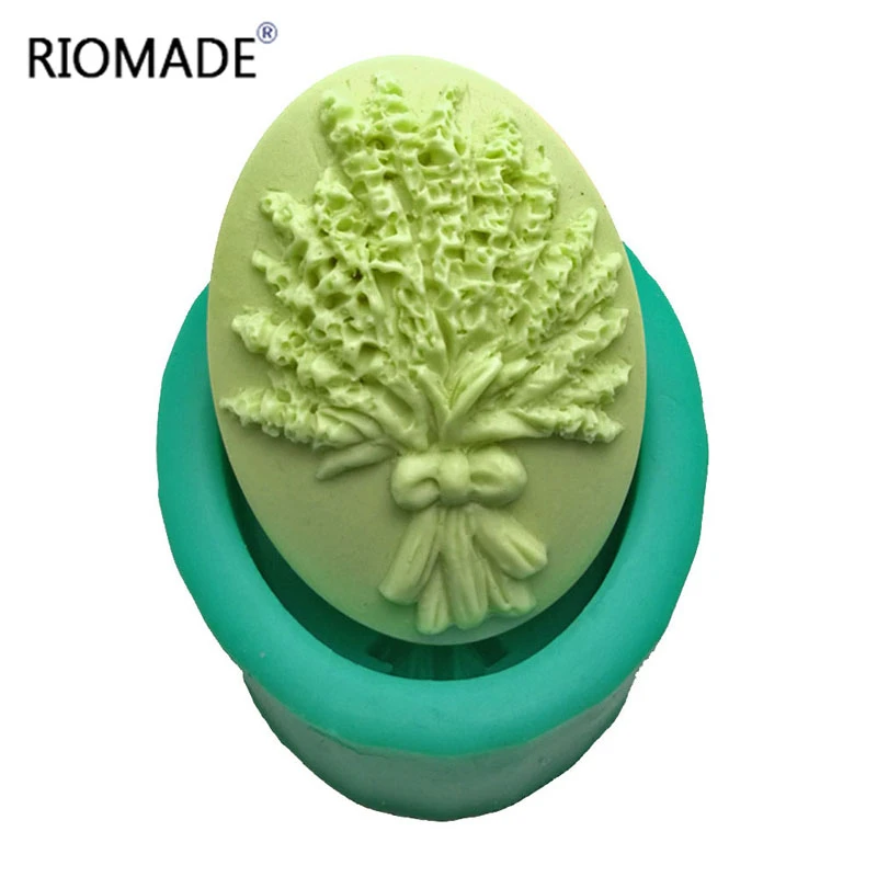 Lavender Soap Molds Flowers Shape Silicone Mold For Cake Pudding Jelly Dessert Chocolate Mould Handmade Soap Glue S0328HM