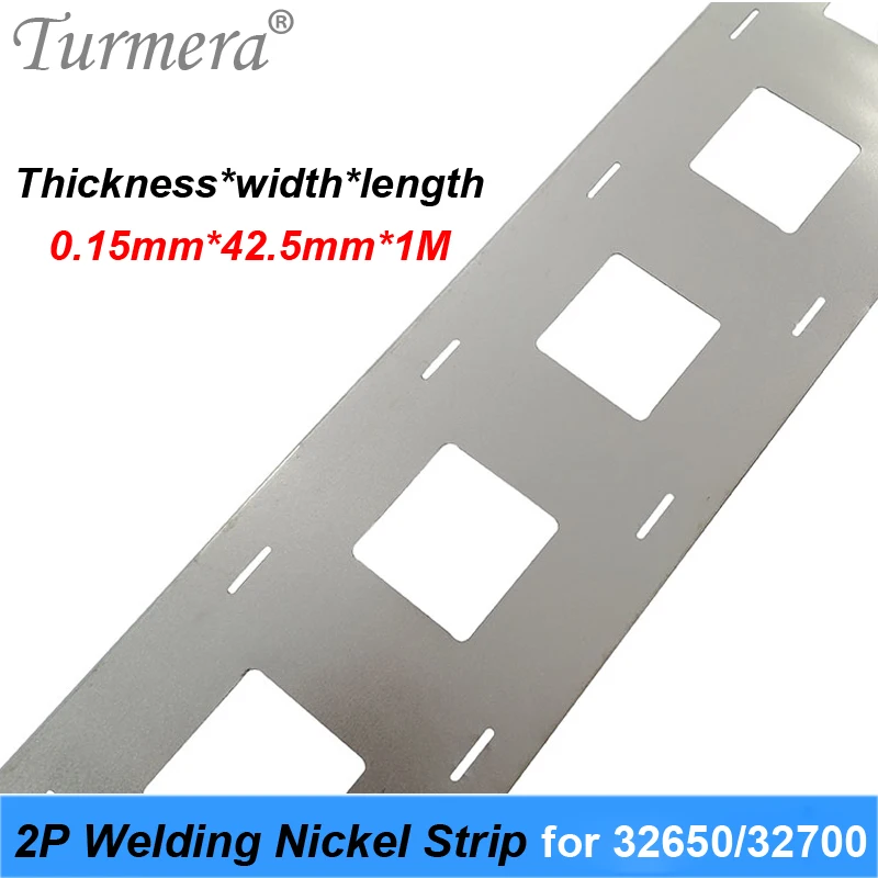 32650 32700 nickel 2P High purity Pure Nickel belt lithium battery nickel strip Li-ion batteries Ni plate used for Pack 1Meter