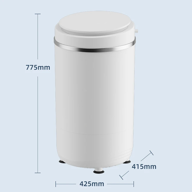 5kg mini desidratador doméstico roupas single-turn barril secador de secagem rápida máquina especial para rotação secagem 220v