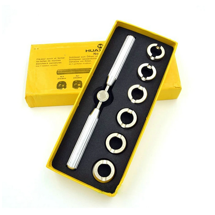 

7Pcs Professional Meter Opener Watchmaker Repair Tools Watch Back Case Opener