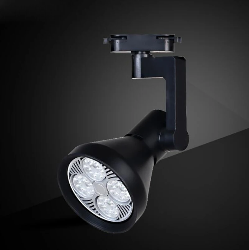 

20pcs/lot PAR30 LED Track Lamp Spotlights Clothing Store Spotlights Rail Track Lamp Surface Mounted Led Track Lights