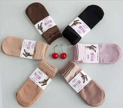 3Pairs Anti-hook Durable Ladies 15 DENIER Sheer Ankle Pop Socks UK ONE SIZE