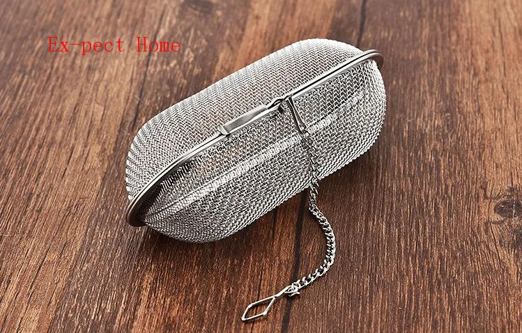 200pcs Pratical Tea Strainer Filter Hanging Safe Reusable Mesh Tea Strainer Stainless Tea Infuser Strainer Steel Kitchen