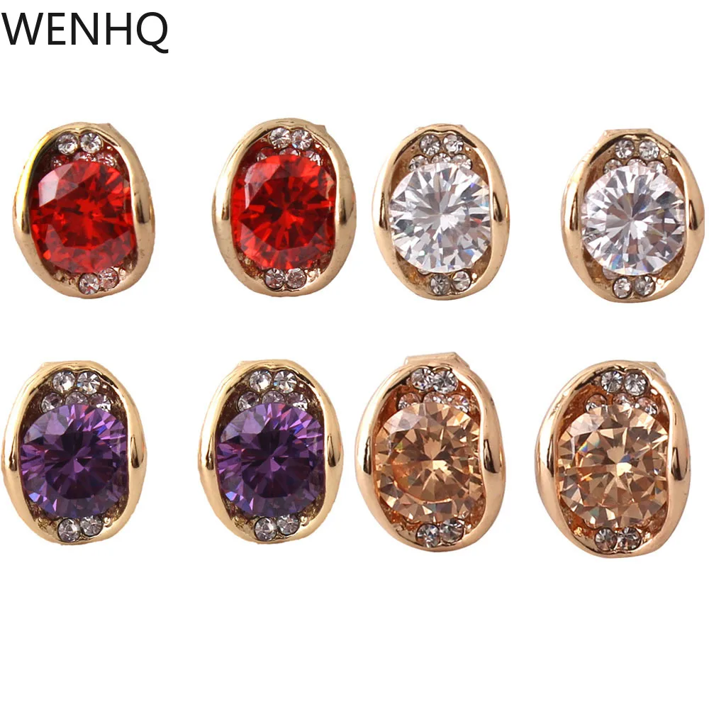 WENHQ Women\'s Clip on Earrings Without Pierced Party Birthday Fashion Cuff Earrings Needn\'t Ear Hole Earrings Ear Clip Hot Sale