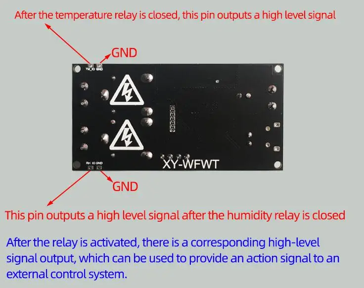 Taidacent Wireless Humidity and Temperature Sensor ESP8266 WIFI APP Thermometer Hygrometer Stick Humidity Sensor with Relay
