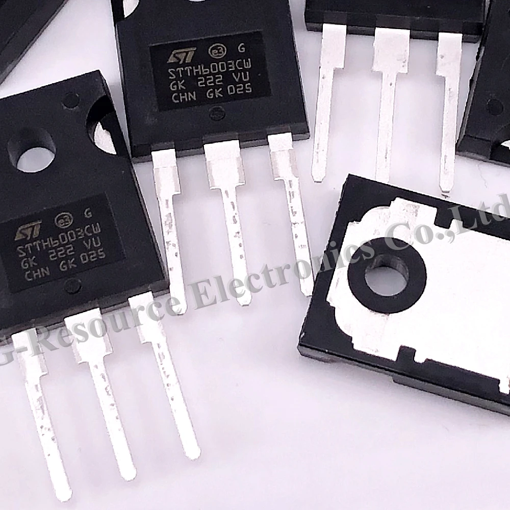 STTH6003CWに247 STTH6003 TO247整流ダイオードスイッチング300v 60A