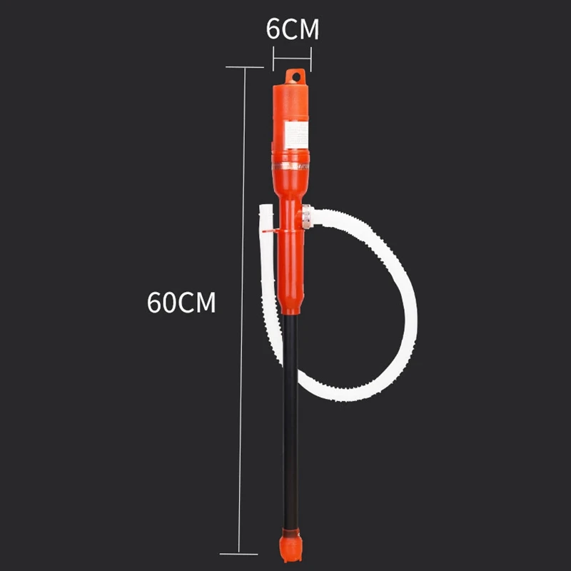 New 12V Car Charging Liquid Delivery Pump Hand Pump Liquid Transfer Water Gas Tool Gasoline Fuel Portable Car Siphon Hose Outdoo