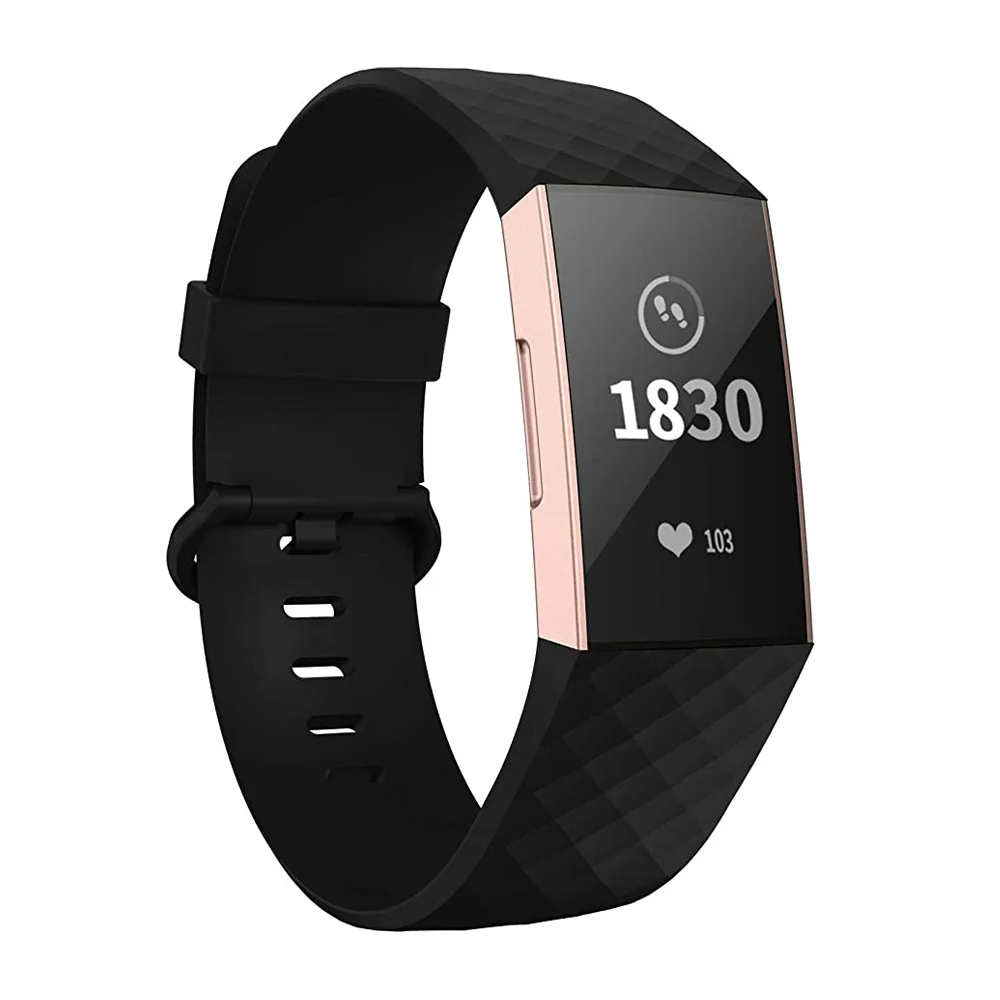 Ersatz Band Für Fitbit Gebühr 3 SE Smart Uhr Armband Handgelenk Gürtel Weiche TPU Sport Band Für Fitbit Gebühr 4 kleine Große