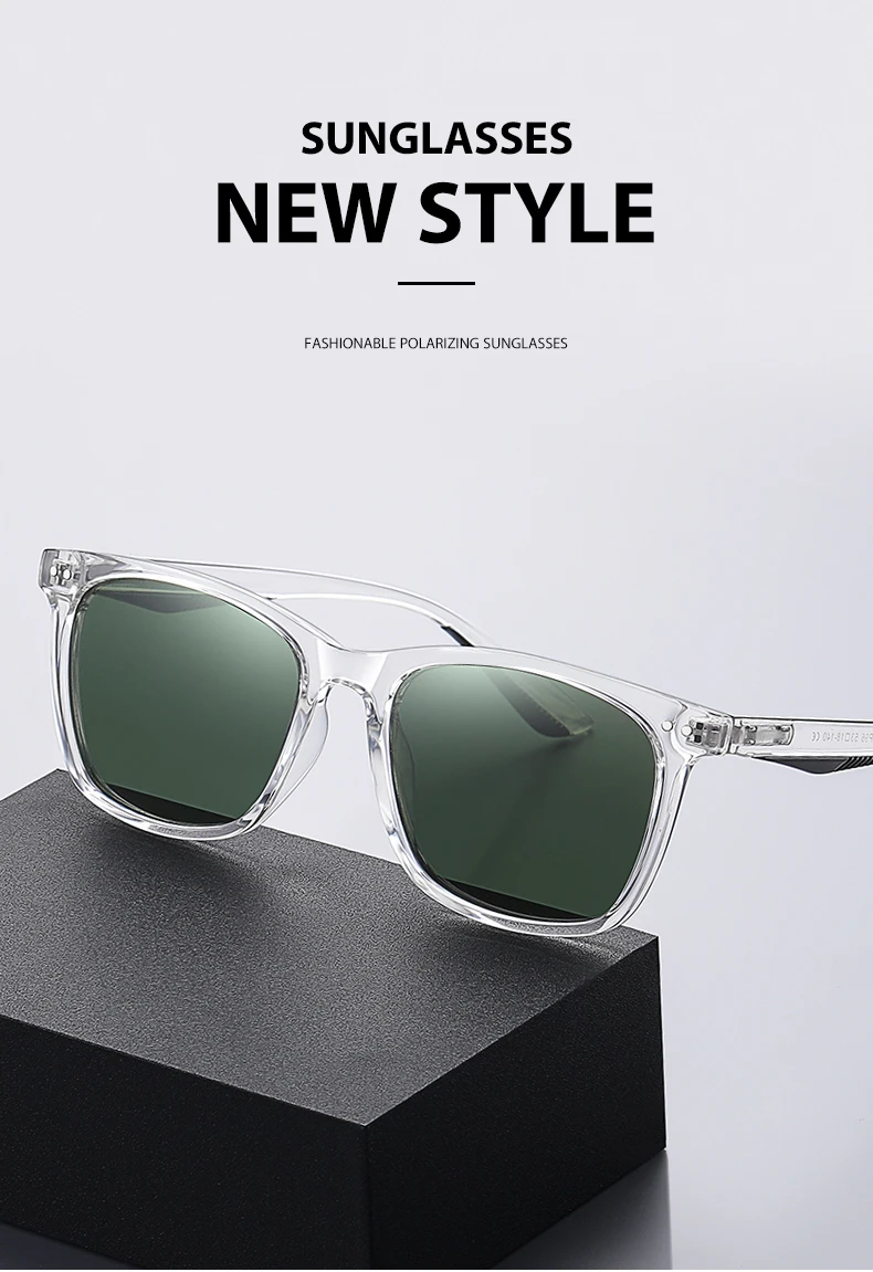 LM Platz Polarisierte Sonnenbrille Frau Mode Reise Gläser Mann Anti Glare Fahren UV400 Brille Trendy Unisex zonnebril dames – Detail 1