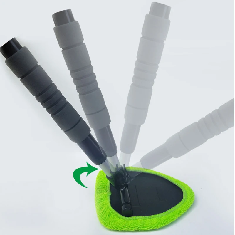 Window Cleaner Brush Kit Car Windshield Cleaning Wash Tool Inside Interior Auto Glass Wiper With Long Handle Defogging wipe