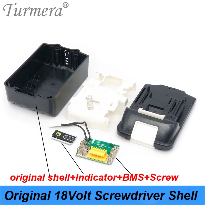 18V 3000mAh 6000mAh Schraubendreher Batterie Shell Box mit 5S 30A BMS Gelten zu 10 Stück 18650 batterie für Elektrische Bohrer Verwenden Turmera