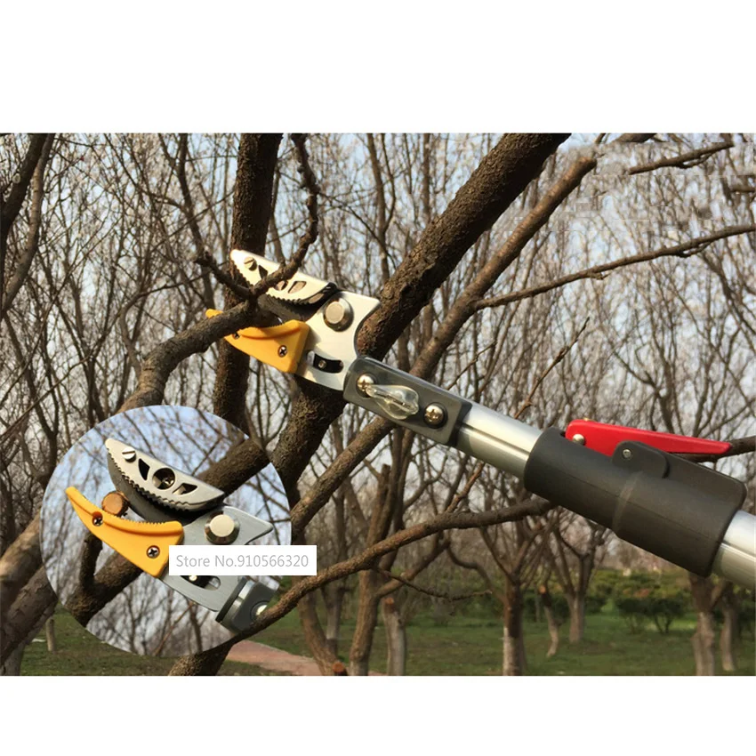 3 Meter Upgraded High-altitude Fruit Scissors Garden Telescopic Hedge Trimmer Fruit Tree Pruning Shears High Branch Pruning Tool