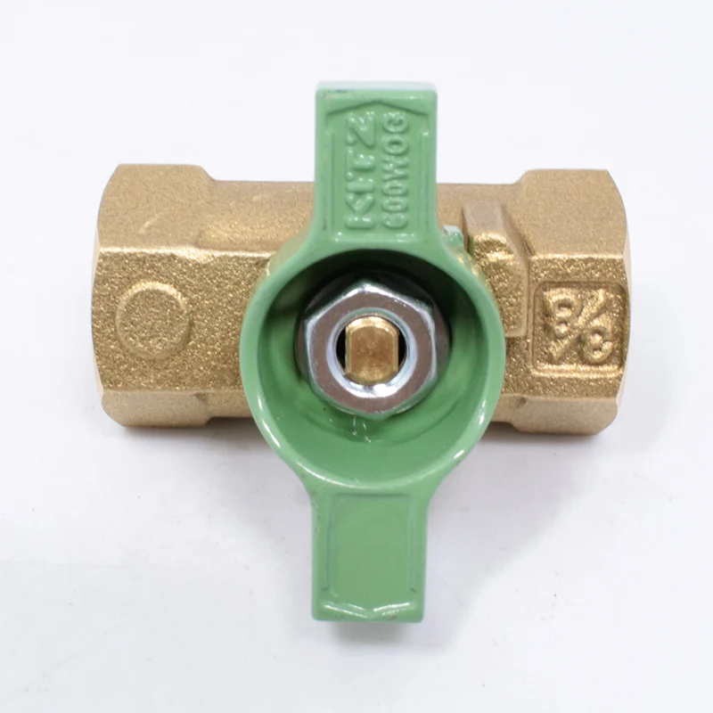 Japan KITZ brand  TKT Type 600 forged brass Ball valves SCREWED ENDS with wing handle for WOG