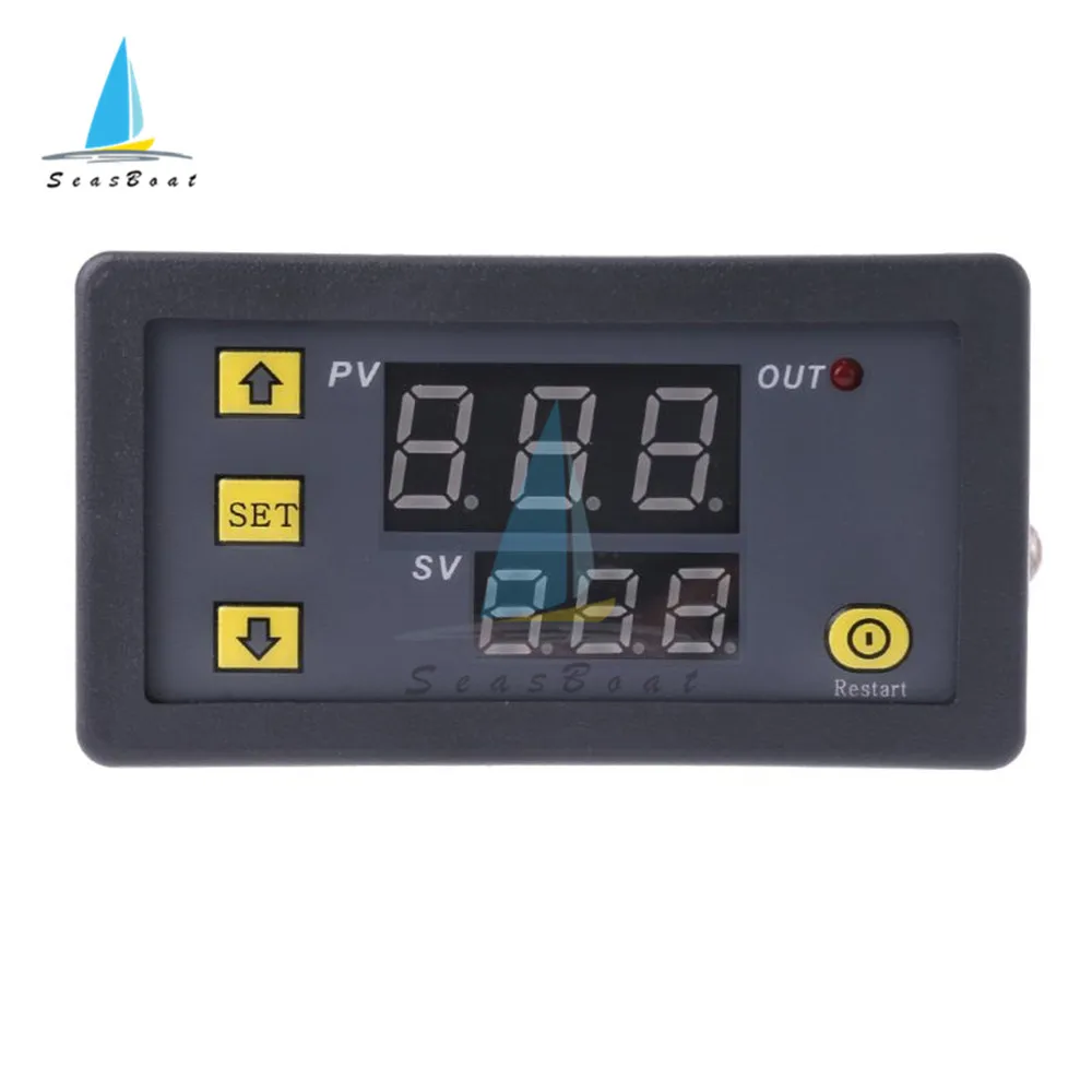 Digital Temperature Controller -60~500 Degree K-type M6 Probe Thermocouple Sensor Thermostat Heat Cool Control 5V 12V 24V 220V