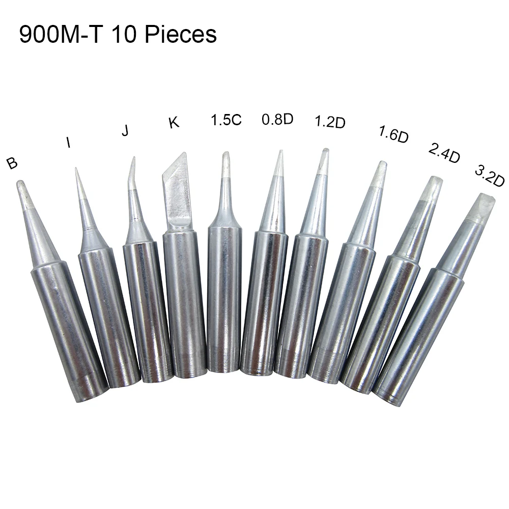 Soldering Tips 900M for Hakko 936 907 FX-600 Milwaukee M12SI-0 Radio Shack 64-053 Yihua 936/936B X-Tronics 3020 Iron Pencil Bit