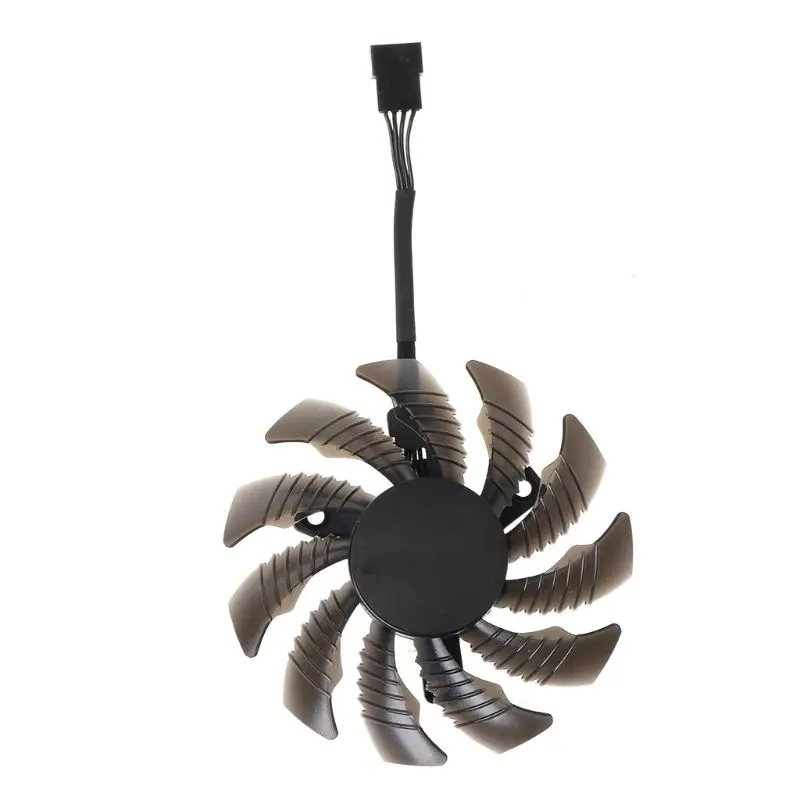 1/3PCS 75Mm T128010SU 4Pin พัดลมระบายความร้อน Cooler สำหรับ Gigabyte AORUS GTX 1060 1070 1080 G1 GTX 1070Ti 1080Ti 960 980Ti 7