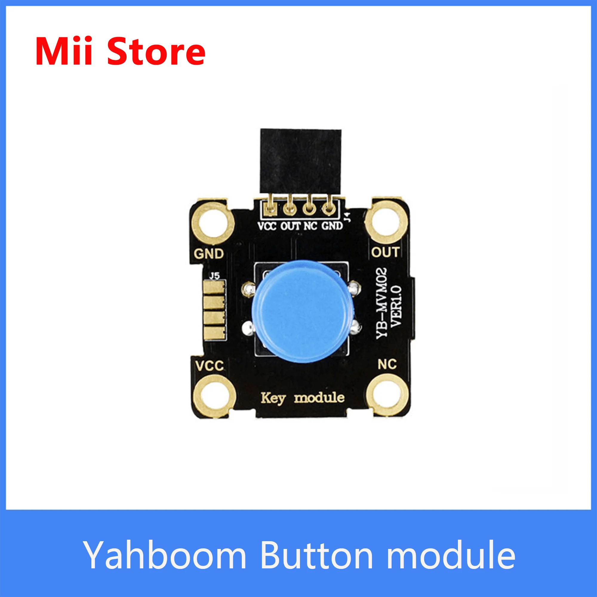 Yahboom new arrival sensor  button module for micro:bit compatible with alligator clip