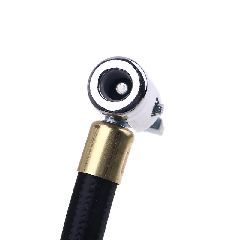 سيارة دراجة نارية ضاغط الهواء تضخيم أنبوب خرطوم 200PSI مع الانكماش الرقمية قياس ضغط الإطارات المانومتر انخفاض الشحن