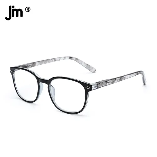 JM-gafas de lectura con bisagra de resorte, lupa Retro, dioptrías, gafas de lectura para presbicia, gafas para mujer