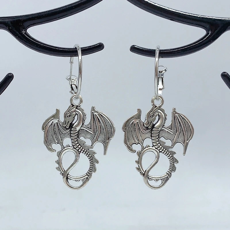 Женские-красивые-серебряные-серьги-с-драконом-в-стиле-ретро-серьги-ручной-работы-серьги-подвески-подарки-для-нее-серьги-в-стиле-бохо