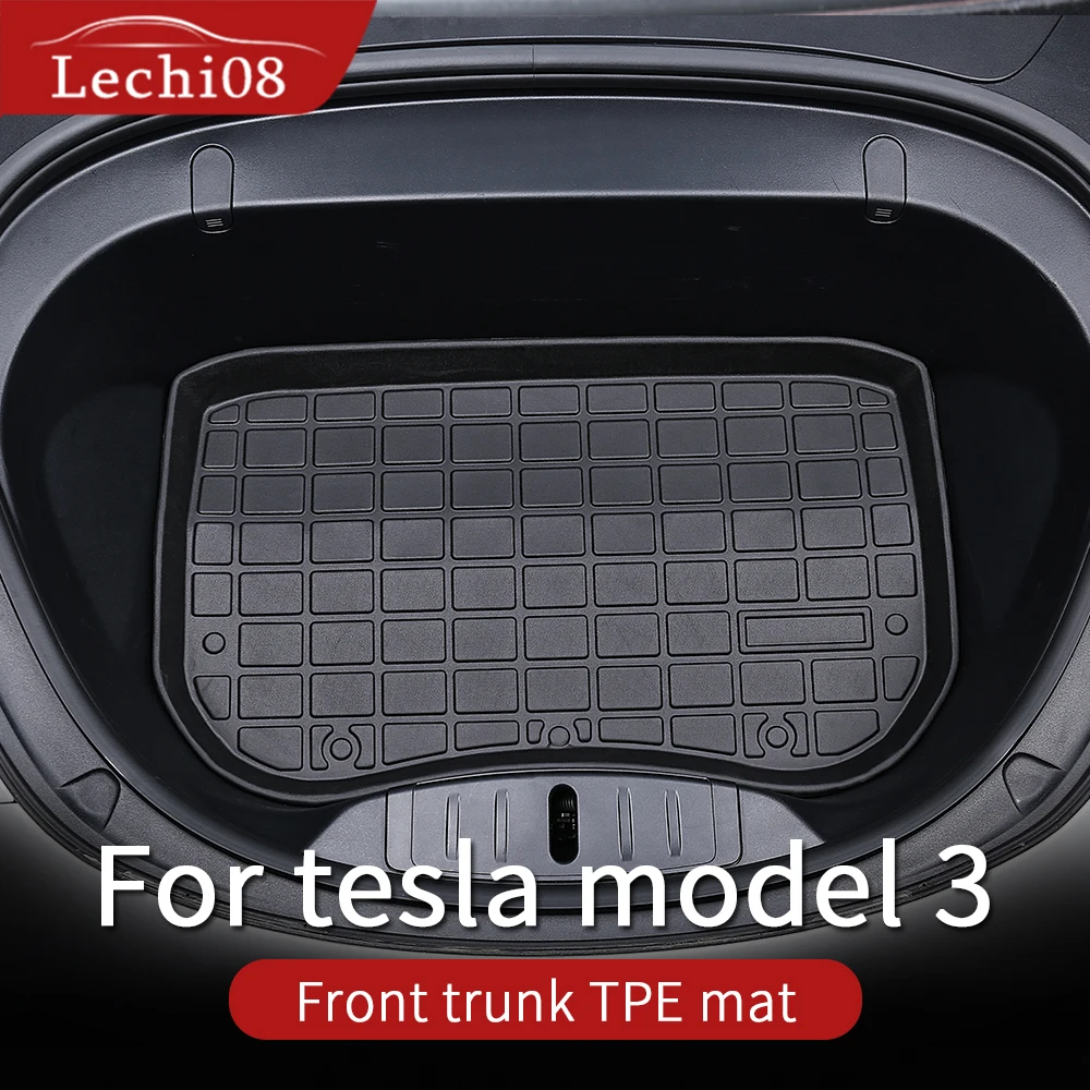 

TPE For Tesla model 3 trunk mat 2016-2019 Tesla model 3 accessories model 3 tesla three tesla model 3 /accessoires model3