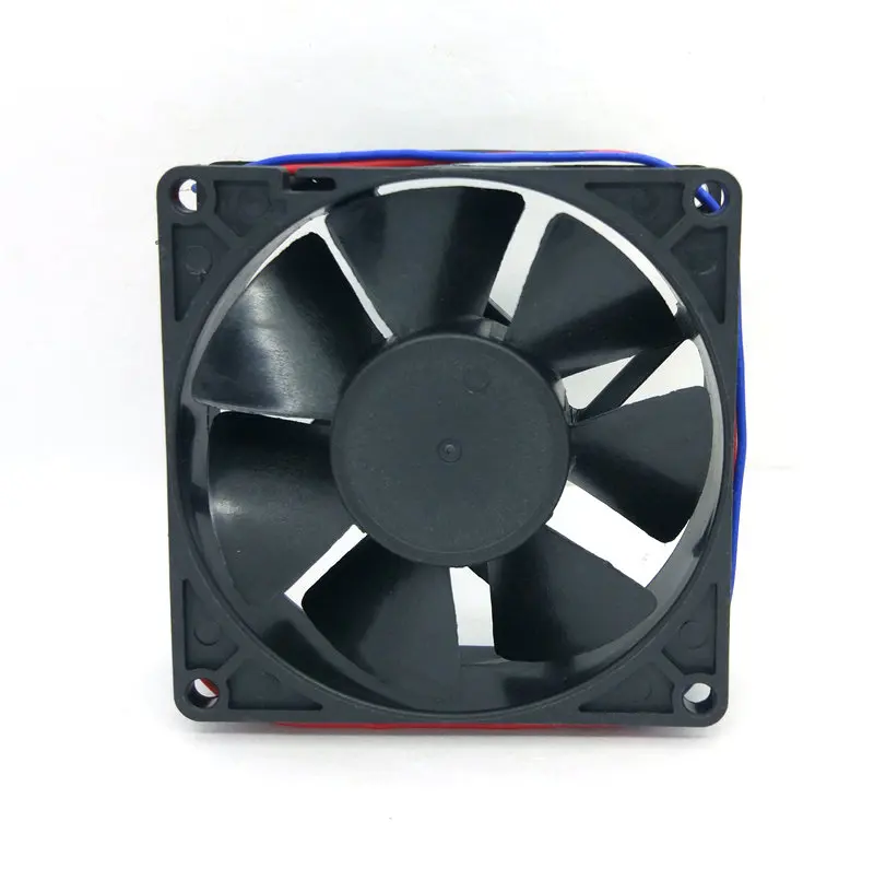 New Original F8025X12B6  80*80*25MM DC12V 0.48A Ball bearing Tachometer Signal  cooling fan