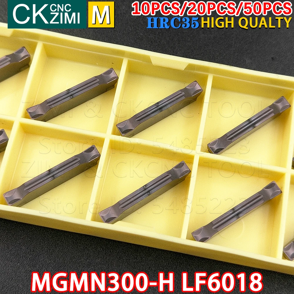 MGMN300-H LF6018 MGMN 300 H LF6018 Carbide Inserts Cutting grooving Insert tool CNC Metal lathe Turning Tool For Stainless Steel