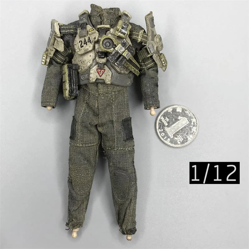 

In Stock 1/12th 3ATOYS Titanfall Driver's Armor Suit Body Dress Figures For 6inch Doll Action Collectable