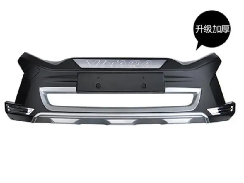 ABS Front + Rear Bumper Protector Guard Skid Plate Fit For Suzuki Vitara 2016 2017 2018