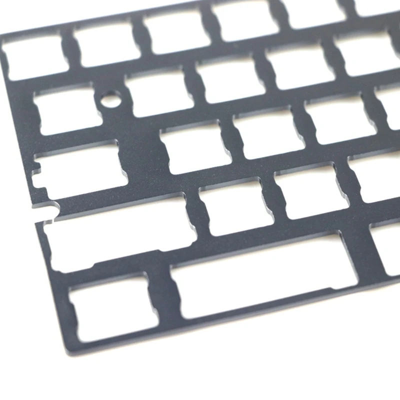 Gray 60% Aluminum Mechanical Keyboard Plate Support GK64 DZ60 GH60 -Board