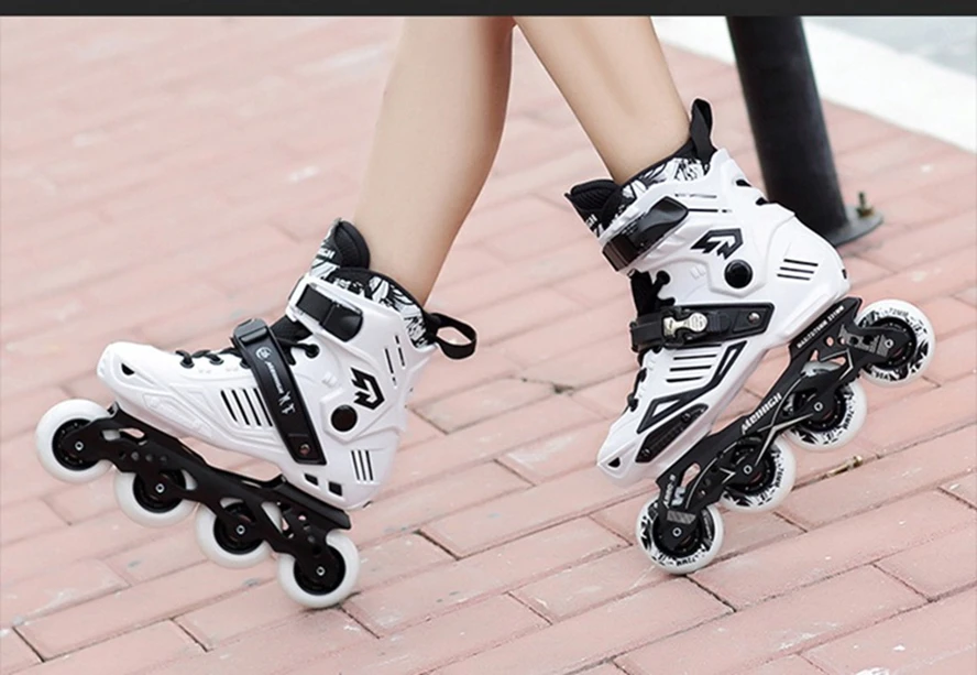 Erwachsene Inline Skates Rollschuhe Skating Schuhe Mode Frauen Männer Skate Patins Professionelle Speed Skates EUR Größe 35-44