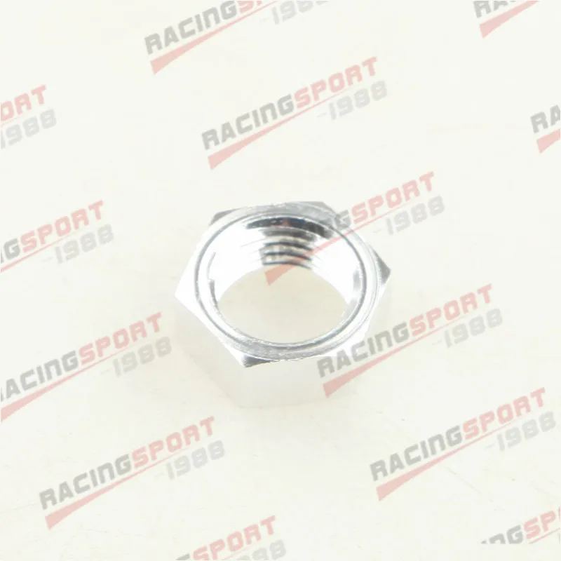 AN3 AN4 AN6 AN8 AN10 AN12 AN16 Aluminum AN Bulkhead Lock Nut Fitting Adapter