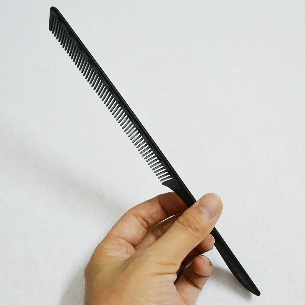 

Beauty Anti-static Plastic Heat Resistant Salon Styling Tool Hairdressing Detangling Flattop Hair Cutting Comb