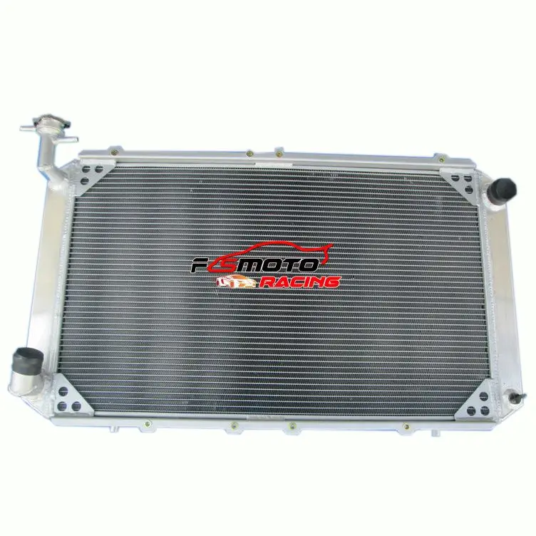 Aluminum Radiator for 1987-1997 Nissan Patrol GQ Y60 Safari 2.8L/4.2L 4200cc DIESEL RD28T TD42 I6 & 3.0L RB30S PETROL