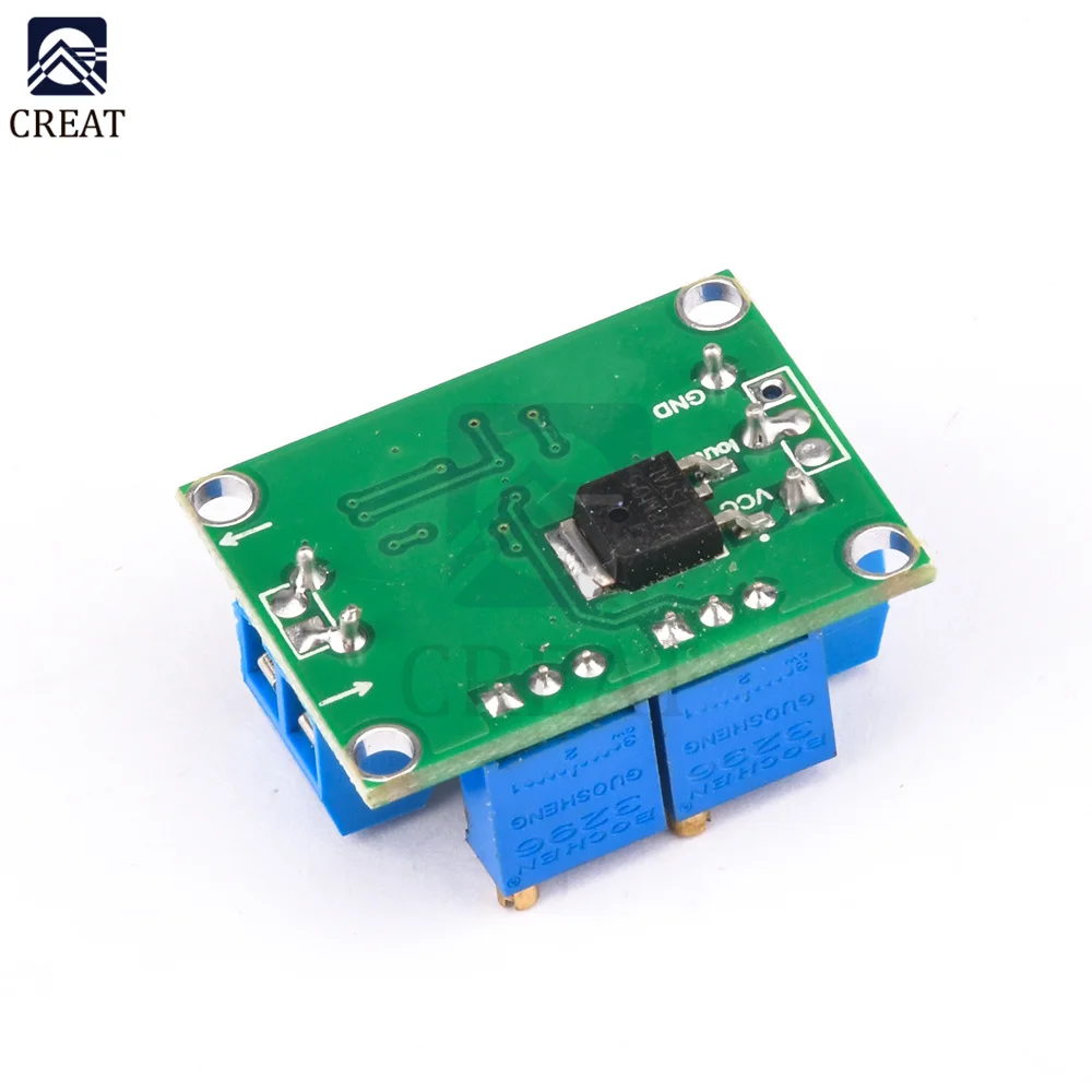 Voltage To Current Signal Conversion Module Adjustable Voltage Transmitter Module 0-2.5V/3.3V/5V/10V/15V/24V to 4-20mA