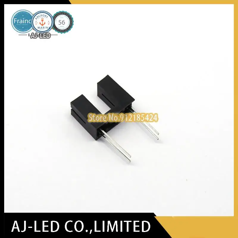 50pcs/lot ITR9608 Infrared Photoelectric Switch U-groove Sensor Through-beam Transmissive Slot Pitch Width 5mm Everlight